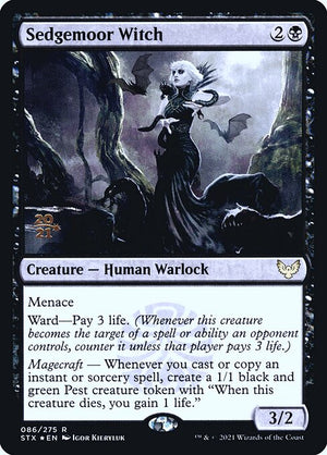 Sedgemoor Witch (86s) [Strixhaven: School of Mages Promos]