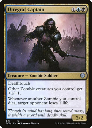 Diregraf Captain (224) [Starter Commander Decks]