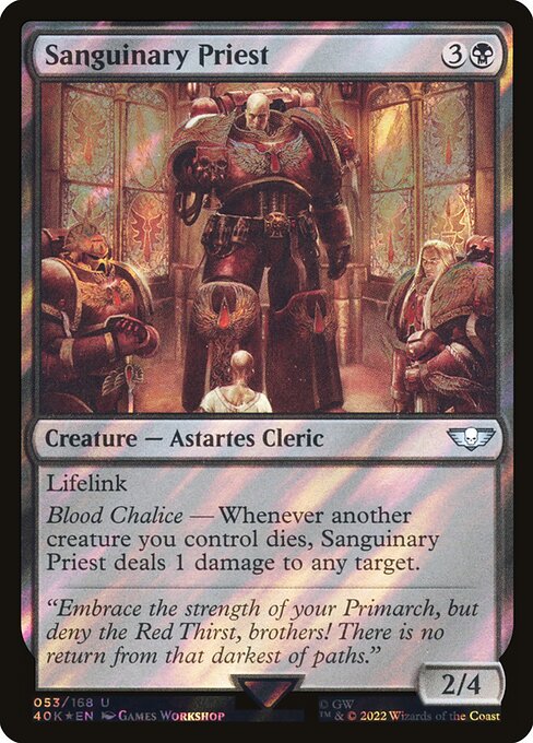 Sanguinary Priest (53★) [Warhammer 40,000 Commander]