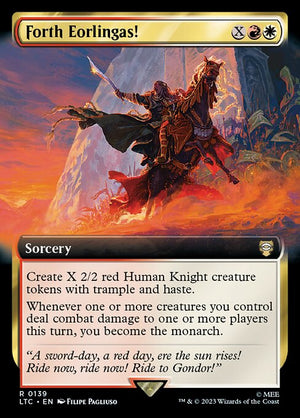Forth Eorlingas! (139) [Tales of Middle-earth Commander] [Extended Art]