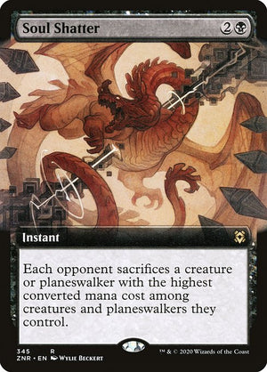 Soul Shatter (345) [Zendikar Rising] [Extended Art]