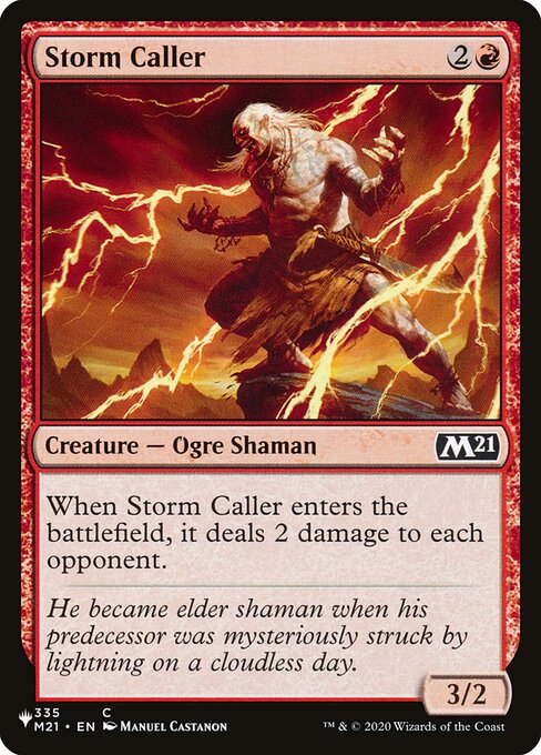 Storm Caller (M21-335) [The List]