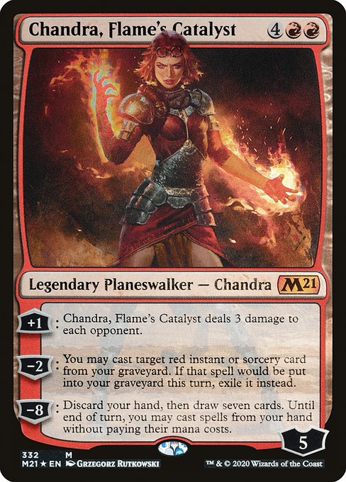 Chandra, Flame's Catalyst (332) [Core Set 2021]