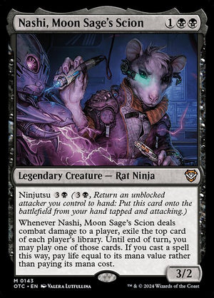 Nashi, Moon Sage's Scion (143) [Outlaws of Thunder Junction Commander]