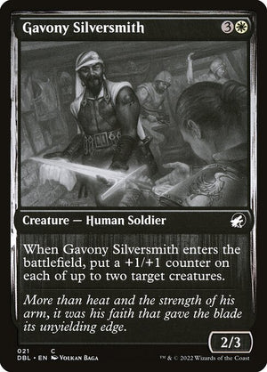 Gavony Silversmith (21) [Innistrad: Double Feature]
