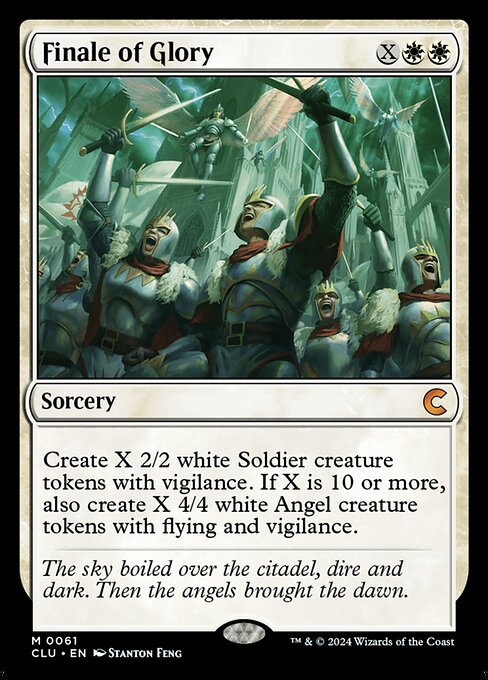 Finale of Glory (61) [Ravnica: Clue Edition]