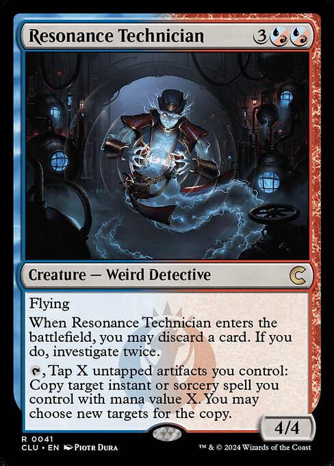 Resonance Technician (41) [Ravnica: Clue Edition]