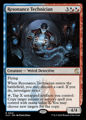 Resonance Technician (41) [Ravnica: Clue Edition]