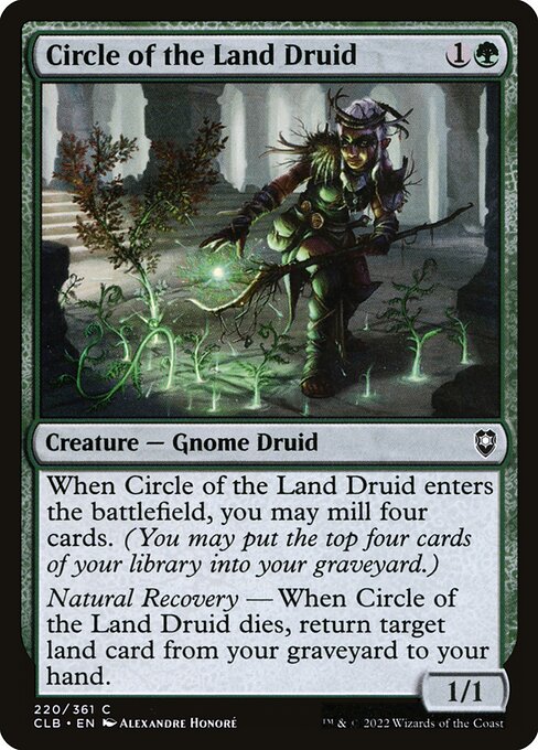 Circle of the Land Druid (220) [Commander Legends: Battle for Baldur's Gate]