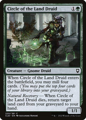 Circle of the Land Druid (220) [Commander Legends: Battle for Baldur's Gate]