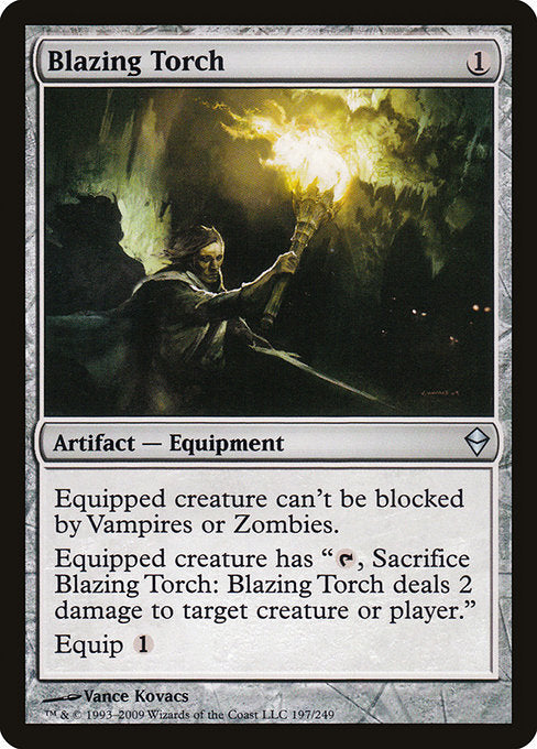 Blazing Torch (197) [Zendikar]