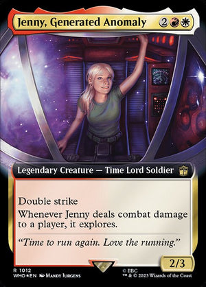 Jenny, Generated Anomaly (1012) [Doctor Who] [Extended Art]