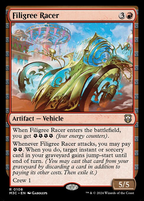 Filigree Racer (108) [Modern Horizons 3 Commander]