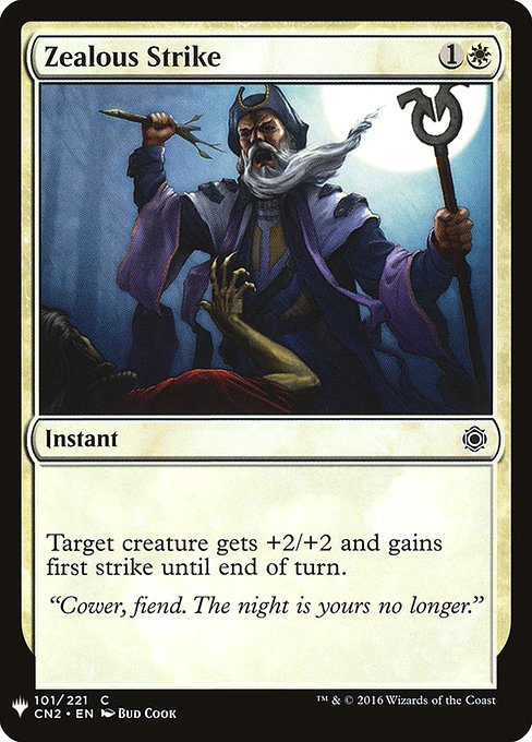 Zealous Strike (CN2-101) [The List]