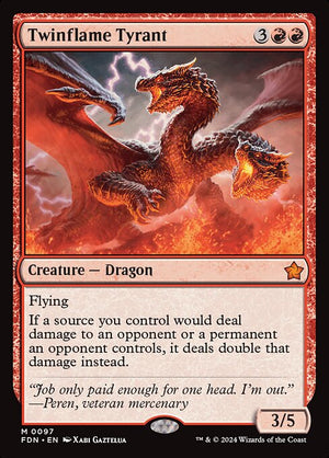 Twinflame Tyrant (97) [Foundations]