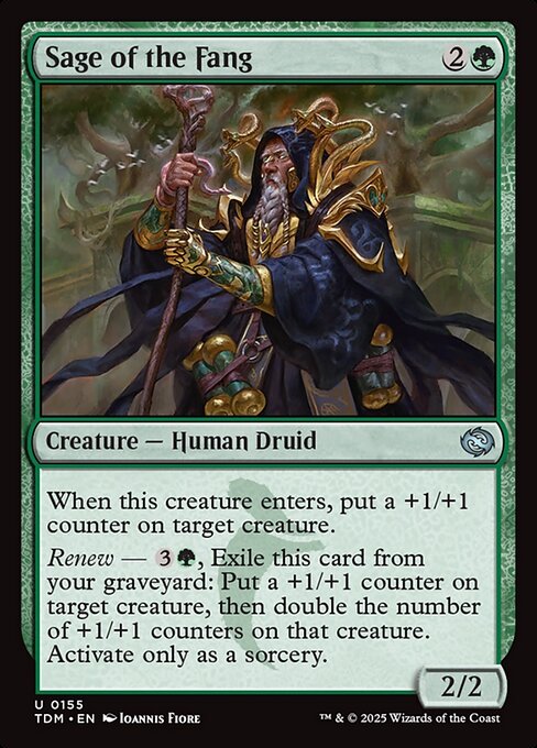 Sage of the Fang (155) [Tarkir: Dragonstorm]