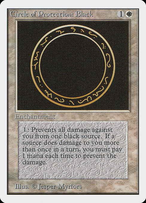 Circle of Protection: Black (10) [Unlimited Edition]