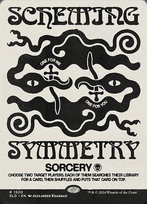 Scheming Symmetry (1520) [Secret Lair Drop] [Borderless]