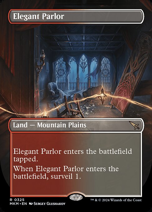 Elegant Parlor (325) [Murders at Karlov Manor] [Borderless]