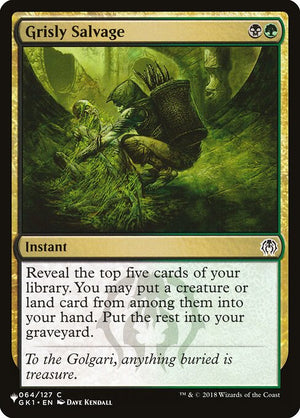 Grisly Salvage (GK1-64) [The List]