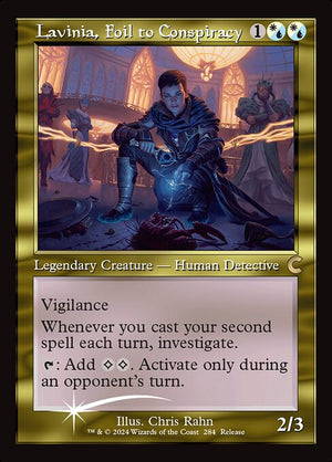 Lavinia, Foil to Conspiracy (284) [Ravnica: Clue Edition]