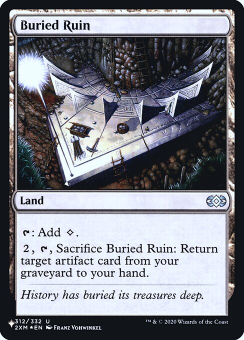 Buried Ruin (2XM-312) [The List]