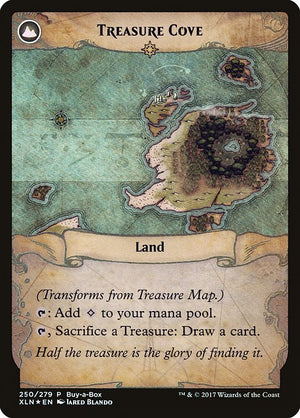 Treasure Map // Treasure Cove (250) [XLN Treasure Chest] Reverse