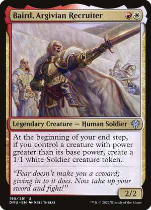 Baird, Argivian Recruiter (195) [Dominaria United]