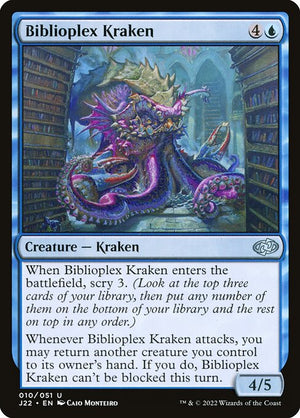 Biblioplex Kraken (10) [Jumpstart 2022]