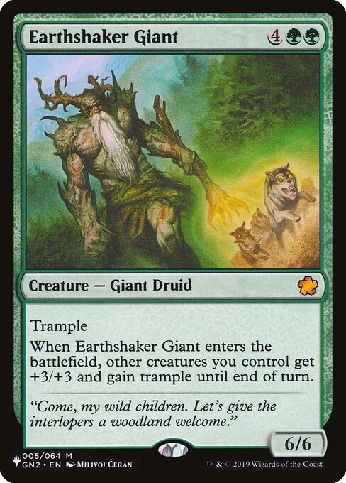 Earthshaker Giant (GN2-5) [The List]