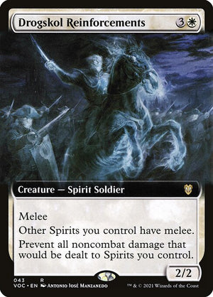 Drogskol Reinforcements (43) [Crimson Vow Commander] [Extended Art]