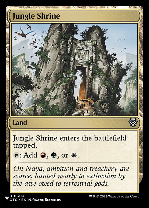 Jungle Shrine (OTC-303) [The List]