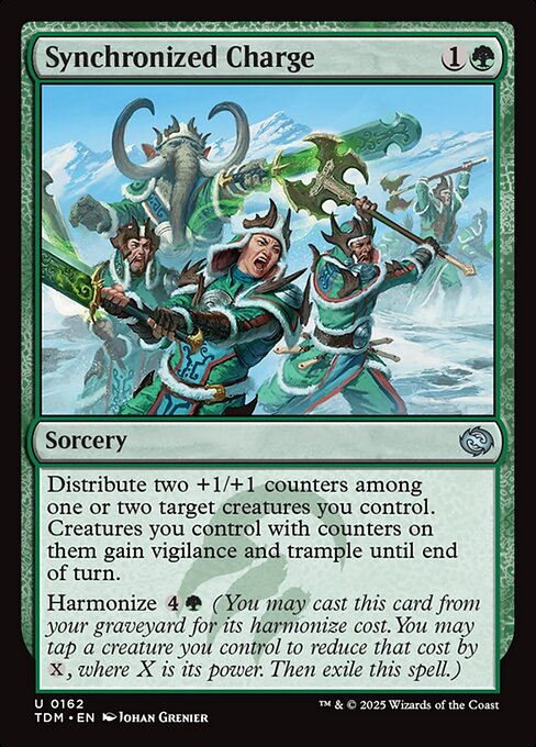 Synchronized Charge (162) [Tarkir: Dragonstorm]
