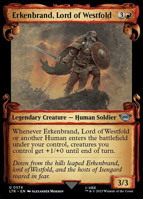 Erkenbrand, Lord of Westfold (574) [The Lord of the Rings: Tales of Middle-earth] [Showcase]