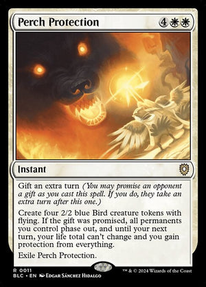Perch Protection (11) [Bloomburrow Commander]