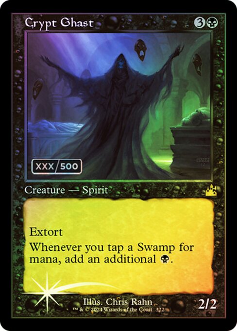 Crypt Ghast (322z) [Ravnica Remastered]