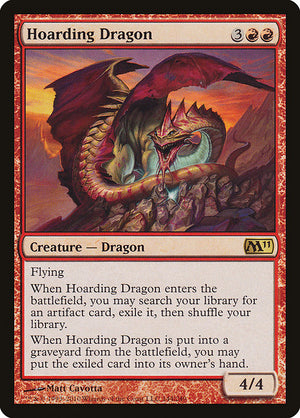 Hoarding Dragon (144) [Magic 2011]