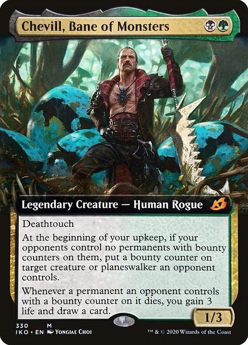 Chevill, Bane of Monsters (330) [Ikoria: Lair of Behemoths] [Extended Art]