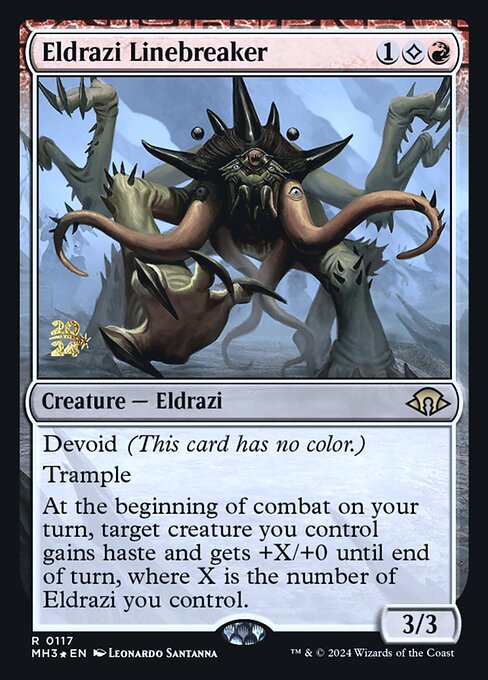 Eldrazi Linebreaker (117s) [Modern Horizons 3 Promos]