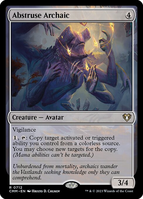 Abstruse Archaic (712) [Commander Masters]