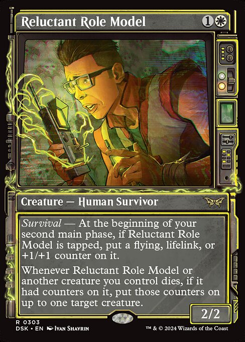 Reluctant Role Model (303) [Duskmourn: House of Horror]