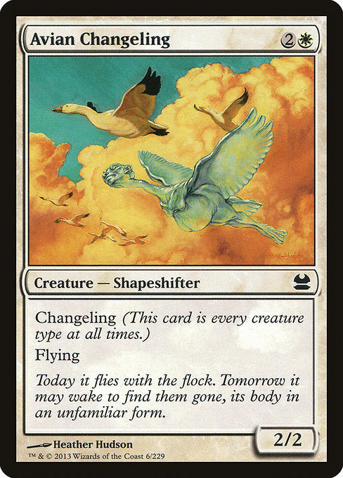 Avian Changeling (6) [Modern Masters]