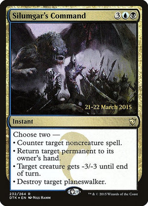 Silumgar's Command (232s) [Dragons of Tarkir Promos]