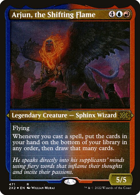 Arjun, the Shifting Flame (471) [Double Masters 2022]