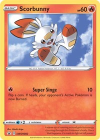 Scorbunny - SWSH002 (SWSH002) [SWSH Sword and Shield Promo Cards]