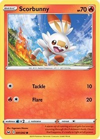 Scorbunny - 031/202 (Premium Collection) (031/202) [Miscellaneous Cards and Products]