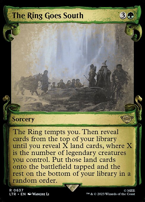 The Ring Goes South (637) [The Lord of the Rings: Tales of Middle-earth] [Showcase]