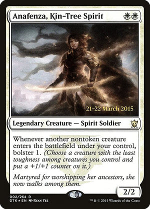 Anafenza, Kin-Tree Spirit (2s) [Dragons of Tarkir Promos]