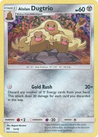 Alolan Dugtrio - 11/12 (011/012) [McDonalds Promos 2019]