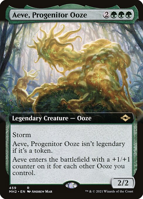 Aeve, Progenitor Ooze (459) [Modern Horizons 2] [Extended Art]